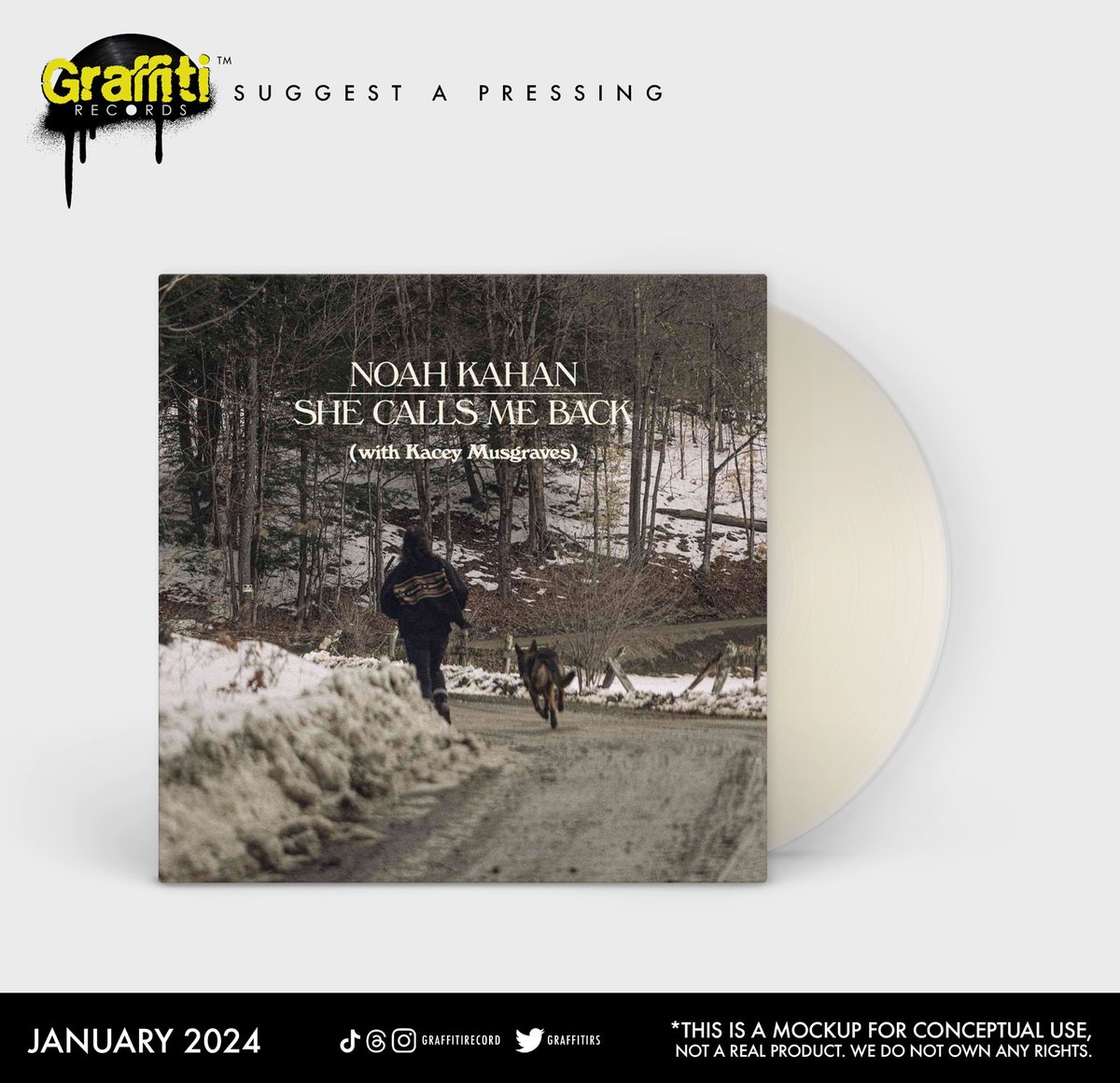 GraffitiRS's tweet photo. SUGGEST A PRESSING:
Noah Kahan &amp; Kacey - She Calls Me Back

#noahkahan #kaceymusgraves #shecallsmeback #SuggestAPressing @NoahKahan @KaceyMusgraves https://t.co/7Ph4je5sDn