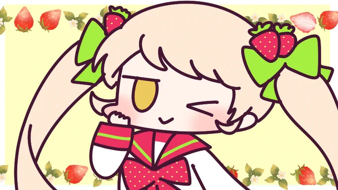 1月15日(月)、今日はみんな大好き #いちごの日  期間限定で出るいちご味のスイーツやドリンクを見かけるとついつい買っちゃいます 今日も一日なーいせんっ( ^o^)Гチンッ #おはよう #ナイセン