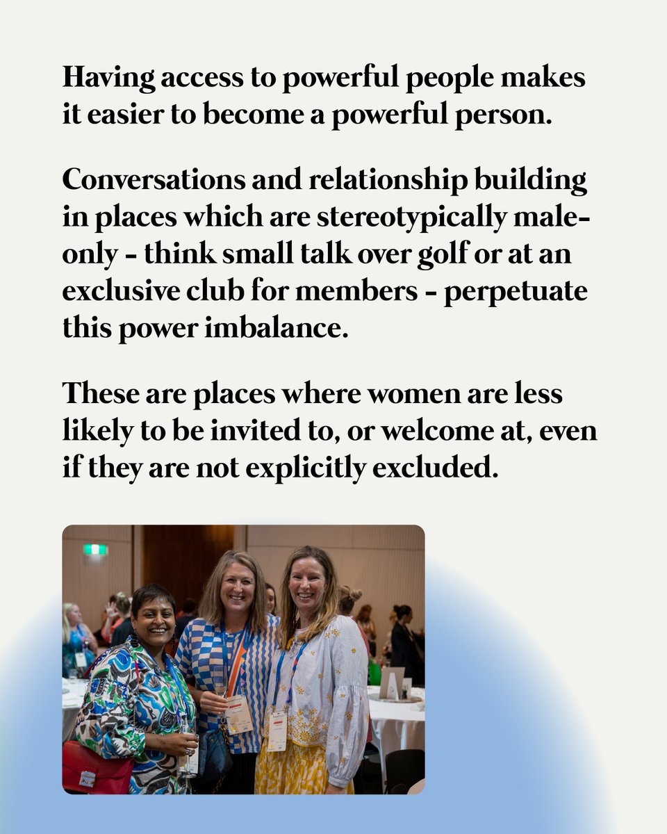FutureWomen's tweet photo. Women are not worse at networking - they just get fewer opportunities to do it. https://t.co/SyqiKTqcuc