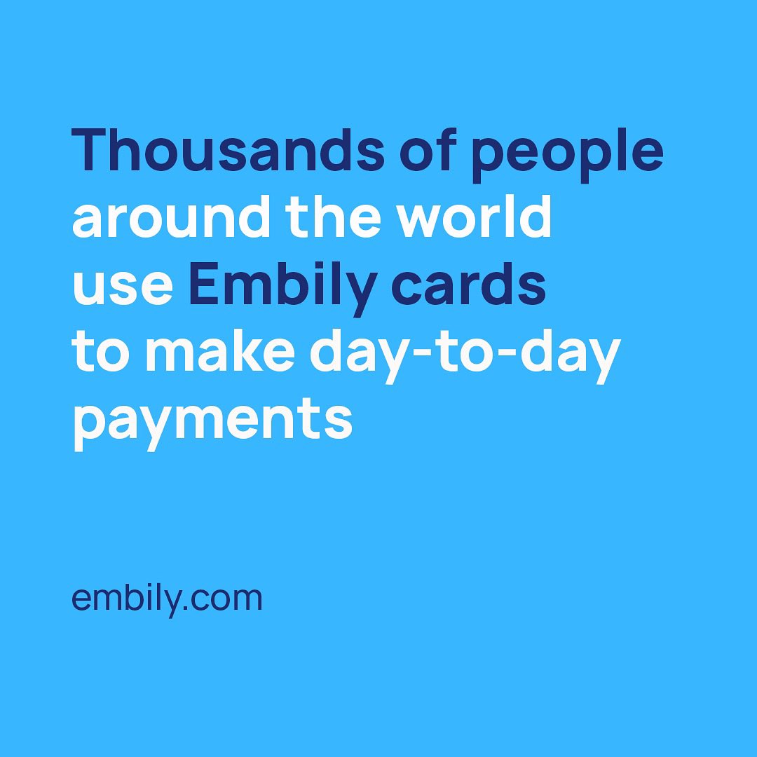 🌎 Thousands of individuals around the globe have chosen the path of seamless day-to-day payments with Embily, and now it’s your chance to join our vibrant community. With our user-friendly platform, managing your cryptocurrency has never been smoother. 

embily.com
