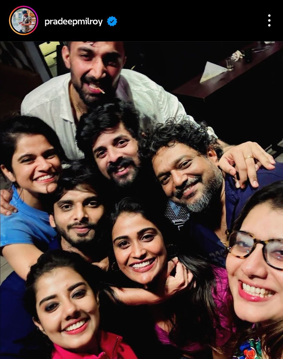 BB party pics 😎 With #PradeepMilroy , #Maya & #Poornima , #VijayVarma ,#Priyanka , #Niroop ❤️❤️

#PeopleVictoryMaya  #BiggBossSeason7 #BiggBoss7Tamil #BiggBossTamil7