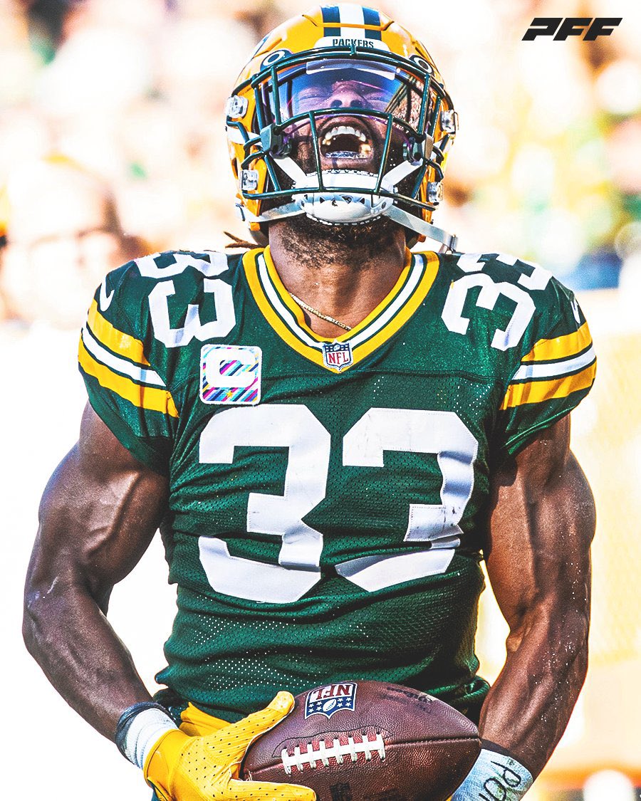 Aaron Jones career vs the Cowboys:

19-125-1
19-107-4
23-148-1
21-118-3