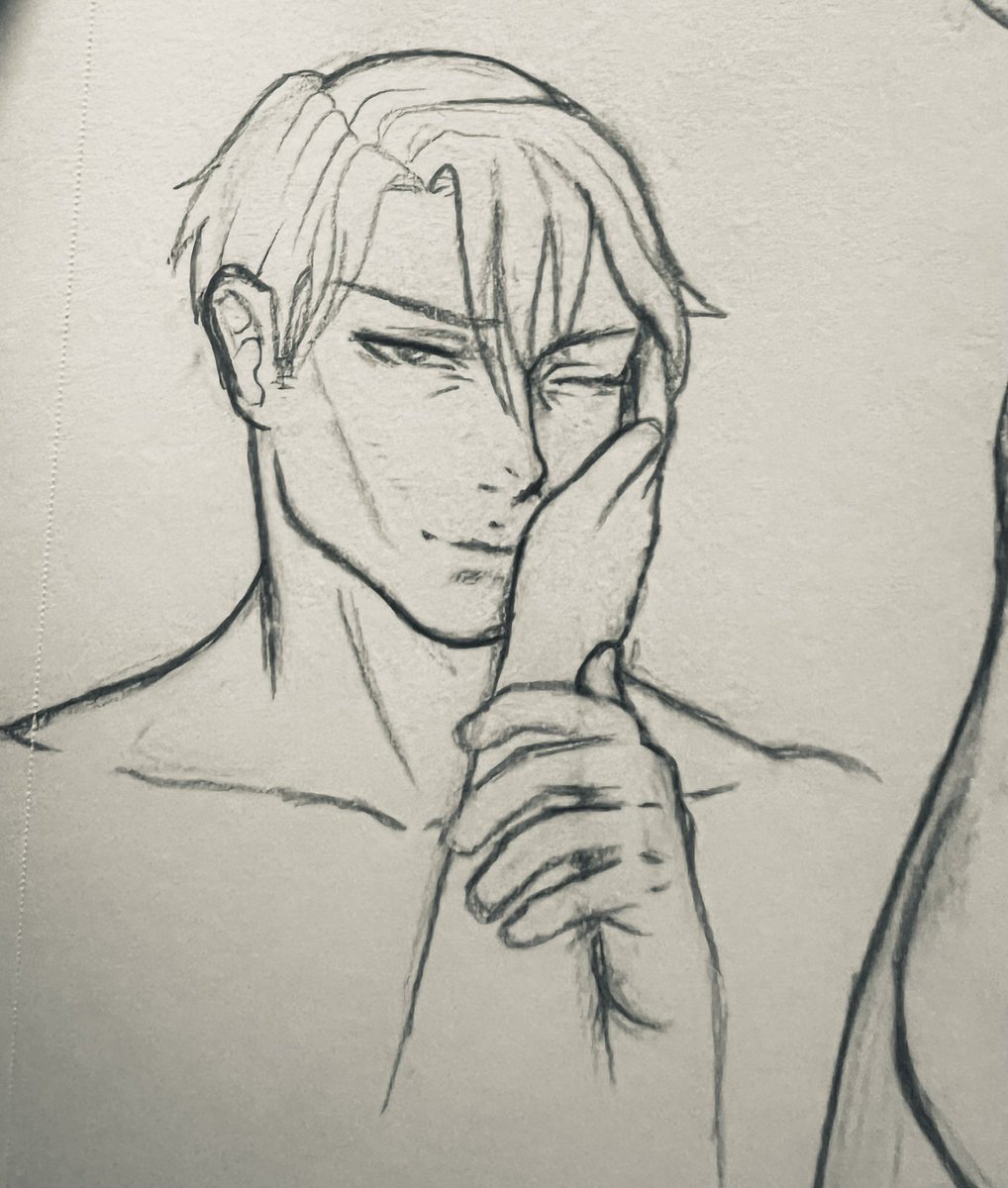Deityjaws's tweet photo. Some Model Au messy art of my bby to keep him off the shibuya streets, it’s (canon) 💀🙌🏼

#JujutsuKaisen #Nanami #nanamikento #jjkseason2 #jjkfanart https://t.co/7SudvhTInG