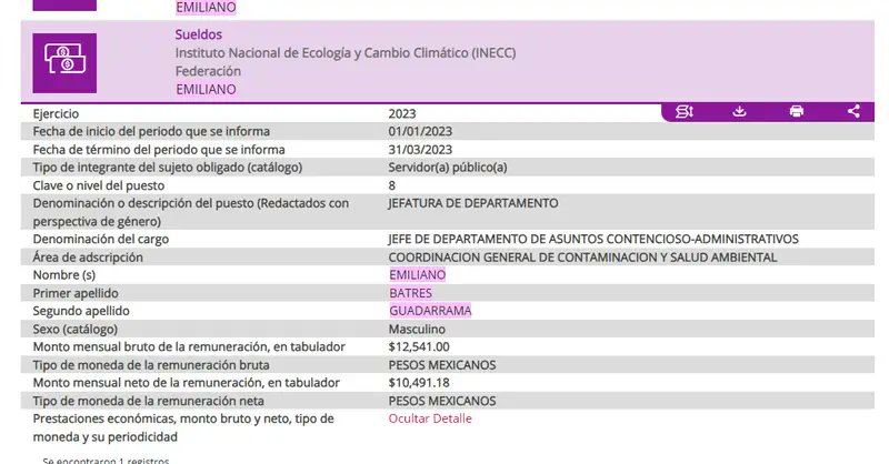 kachoman1's tweet photo. --- ÚLTIMA HORA ---

🤬 Ahora resulta que la Nueva Ministra del Pueblo!!! Lenia Batres @LeniaBatres También tenia en la nómina a Su hijo Emiliano Batres!!! 

Bendita #4taTransformación no te Acabes!!!

No me crees mira hasta salario Doblé!!!

#TwisterPolítico #LigaDeGuerreros #HijosDeMx