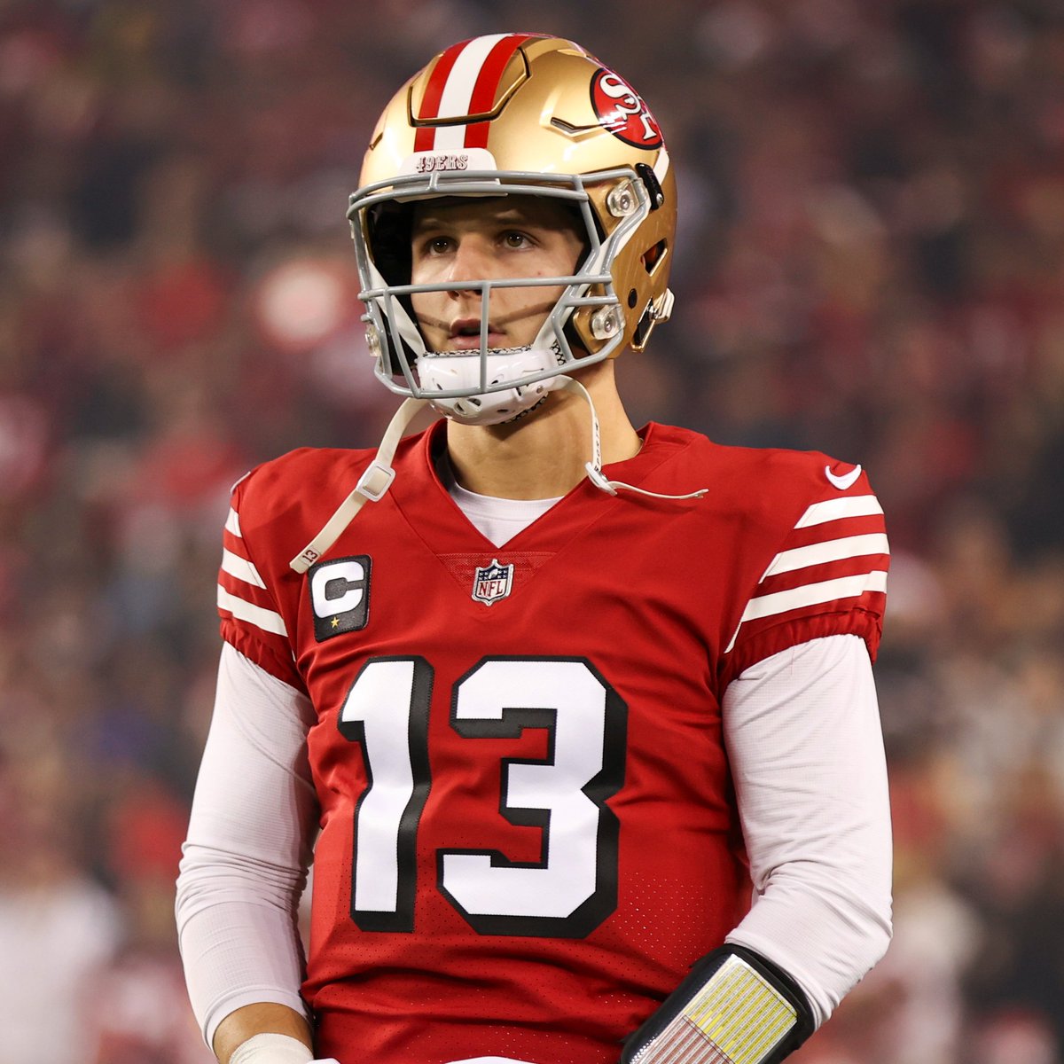 NFL's tweet image. .@Packers vs. @49ers. 

First Divisional Round matchup is locked in. ✅ #NFLPlayoffs