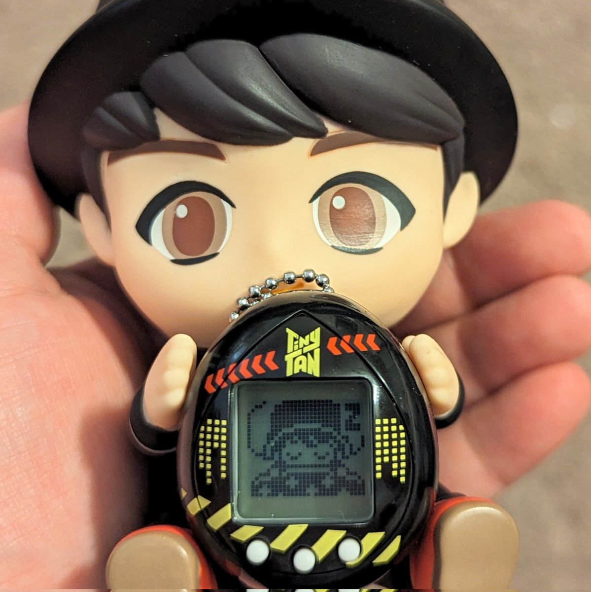 rompekoobeza's tweet photo. the jungkook tamagotchis are so adorable. they wear their bucket hats all the time, even when they sleep or get sick π
also!! today I discovered that they go to the sauna sometimes! the only time the bucket hat comes off lol
#tinytantamagotchi https://t.co/ecLeDuj2Qv