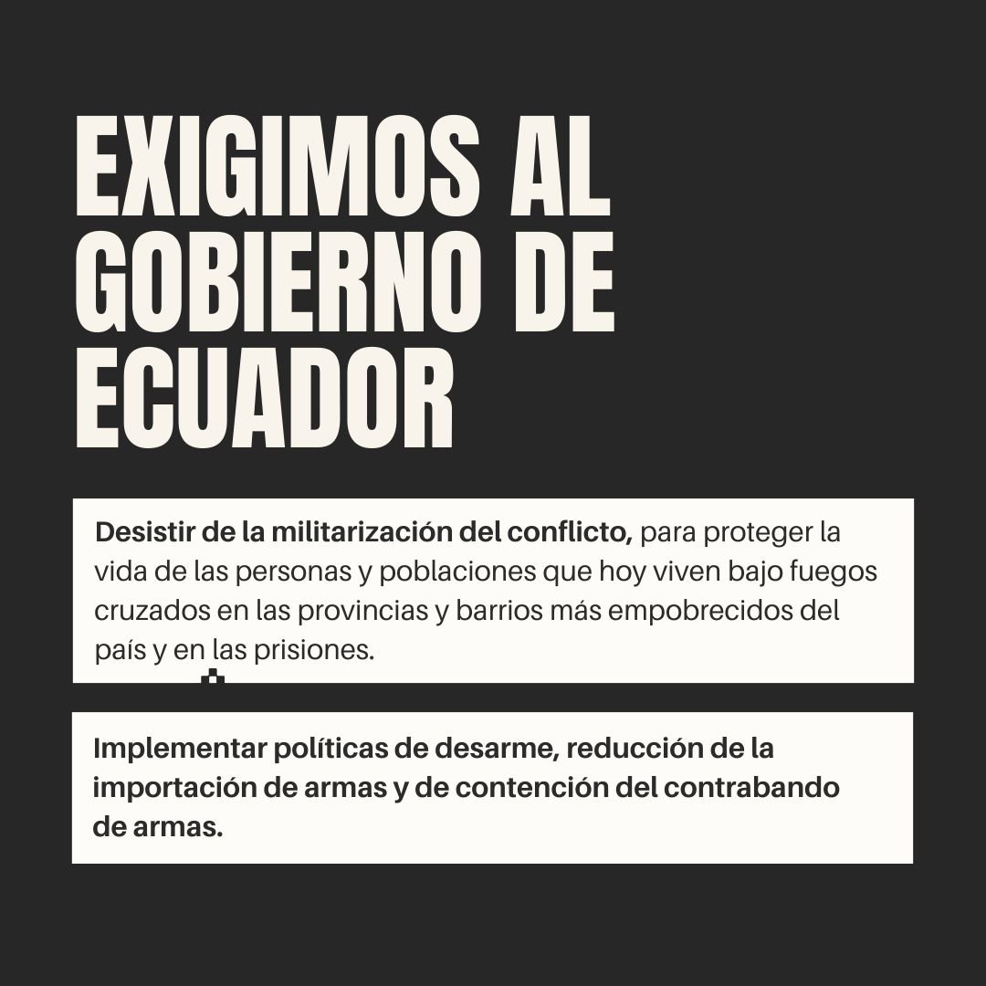 MujeresdFrente's tweet photo. ¡Firma, difunde! 

MANIFIESTO CONTRA LA GUERRA EN #ECUADOR, AMÉRICA LATINA Y EL MUNDO 

Hasta este momento hemos adherido 1354 personas y y 80 organizaciones ¡Somos muchxs, seamos más y más #ContraLaGuerra y por la #PazPorJusticiaSocial! 👉 https://t.co/WgpfHmvBE9 https://t.co/W6NvSFL6k4