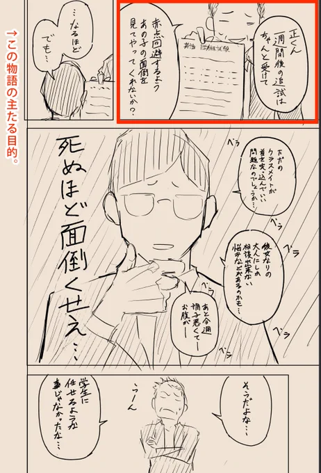 左:ビフォー│右:アフター)

【ポイント】
結論を大ゴマに

ーーーーーーーーーーーーーーーーーー

コマの大小の選び方で悩む方は多いと思う。
そこで一番手っ取り早いのが、そのページの「結論」を一番大きくするというものです。 
