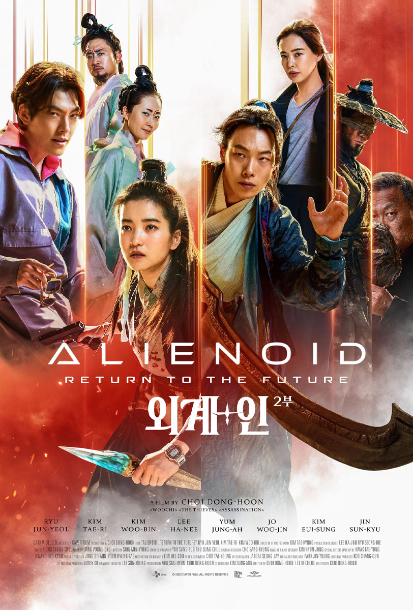 bloodbrothers13's tweet photo. REVIEW: Alienoid: Return to the Future (2024)

#Alienoid #ReturnToTheFuture #SciFi #Action #MartialArts @wellgousa 

https://t.co/tj5Fu0jiar https://t.co/fC5BtCYdmt