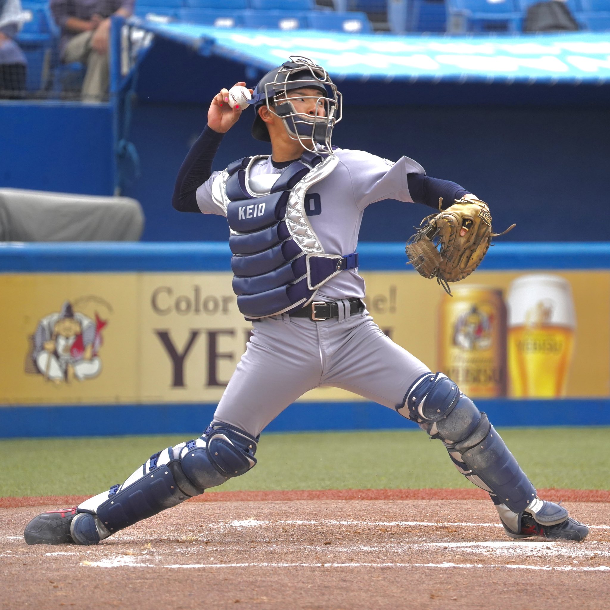 慶應義塾大学　体育会野球部　公式戦用スパイク 慶應義塾大学 野球部 試合用 スパイク 28.0㎝ 美品 ミズノ社製