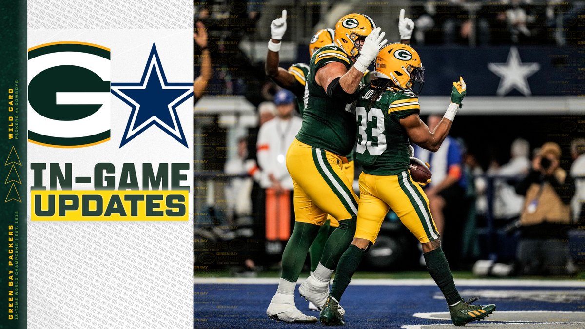 packers's tweet photo. #Packers knock off Cowboys in wild-card round, 48-32.

📰: https://t.co/GM3nt97Hd2

#GBvsDAL | #GoPackGo https://t.co/fn1iIBnYiR