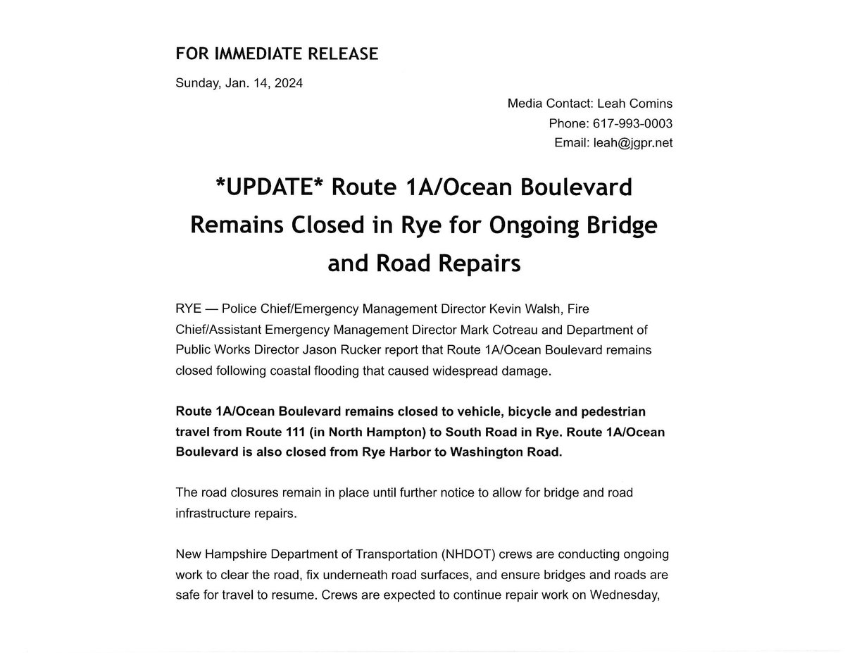 Rye Police NH tweet media