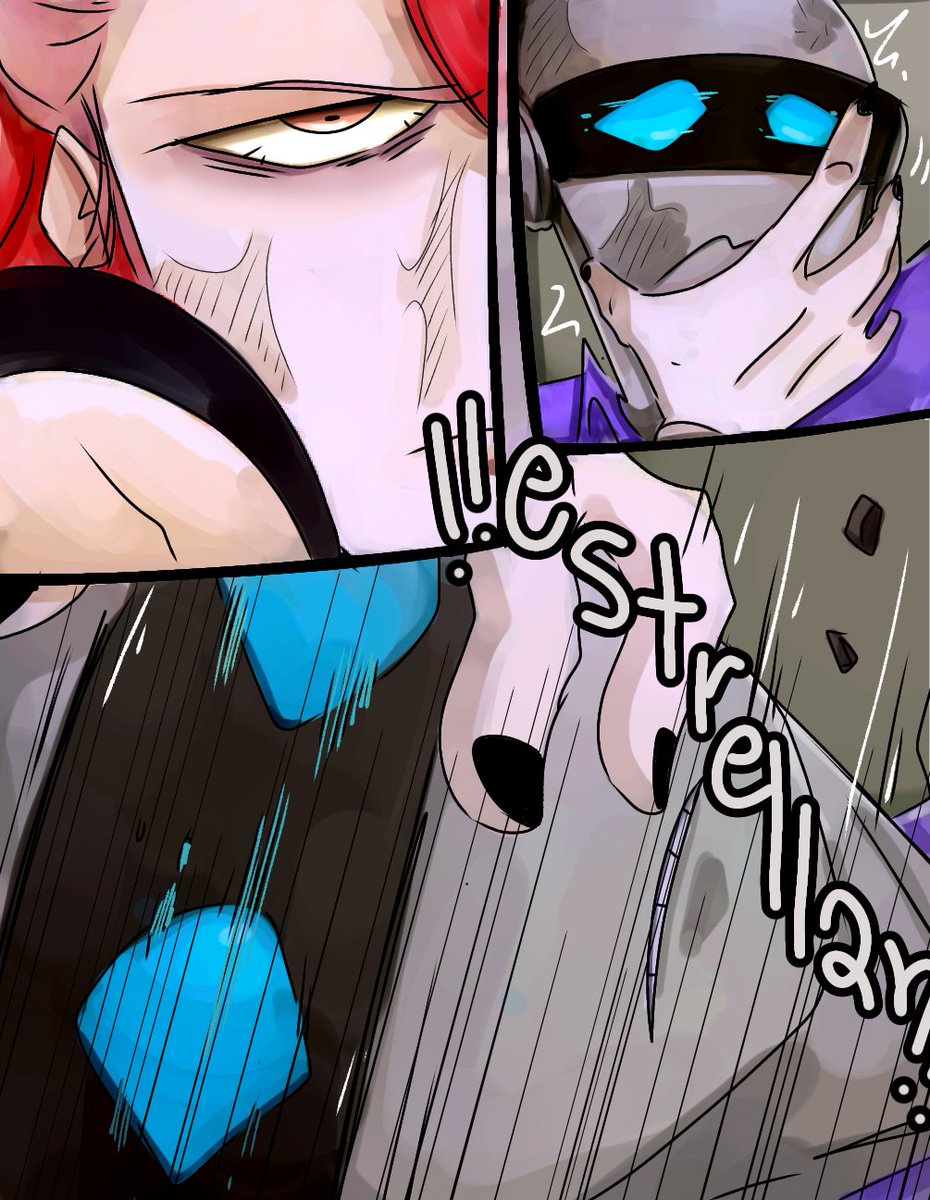 PVk688's tweet photo. La pelea aún no acaba.💀
(Me da flojera dibujar todo XD)
#CoMPaS https://t.co/cH2IUNsmoT