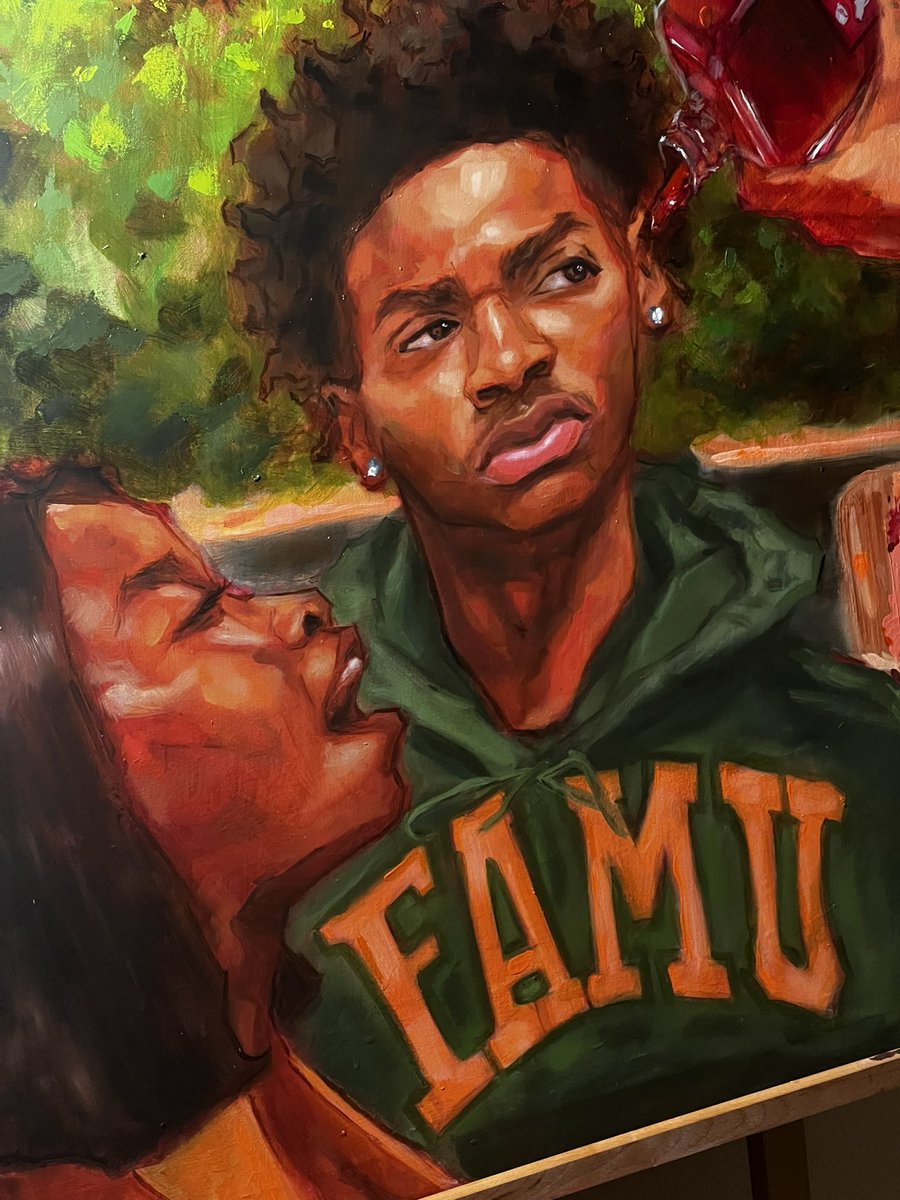 TDonyee's tweet photo. “How Dare this Nigga” by Tao Donyeé👨🏽‍🎨 https://t.co/OxFhLFxgmK