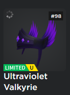 LightingSpIash's tweet photo. BREAKING NEWS: the roblox admin InceptionTime has a fake valk in his inv! and he did not delete it! i am not sure why he didnt delete it https://t.co/8UQFemR7AC