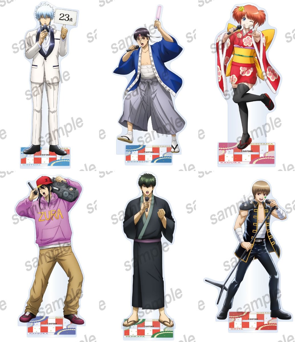 銀魂　アクリルスタンド　まねきねこ アニメイトオンラインで予約開始！ 銀魂 アクリルスタンド