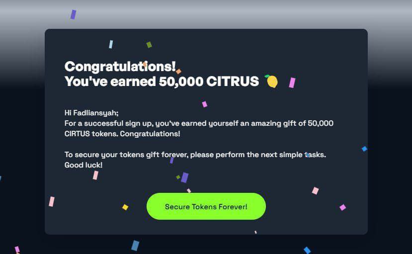 🚀 Participate in Lemonparty Airdrop! 🎁 Total Prize Pool: 50.000 CITRUS Token For All User

🌐 How to Participate:
Register at t.me/cryptospotaird…

#Airdrop #Crypto #Giveaway #Blockchain #Cryptospot #CryptoCommunity