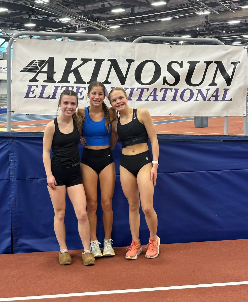 MiaForystek (@miaforystek) on Twitter photo First indoor meet EVER today at the Morolake Akinosun Elite Invite! Ran the 800 at 2:26!!! Such an amazing experience!!! Loved running with my teammates <a href="/BreaCounihan27/">Brea Counihan</a> and <a href="/avadughetti/">Ava Dughetti</a>!!! First indoor meet EVER today at the Morolake Akinosun Elite Invite! Ran the 800 at 2:26!!! Such an amazing experience!!! Loved running with my teammates <a href="/BreaCounihan27/">Brea Counihan</a> and <a href="/avadughetti/">Ava Dughetti</a>!!!