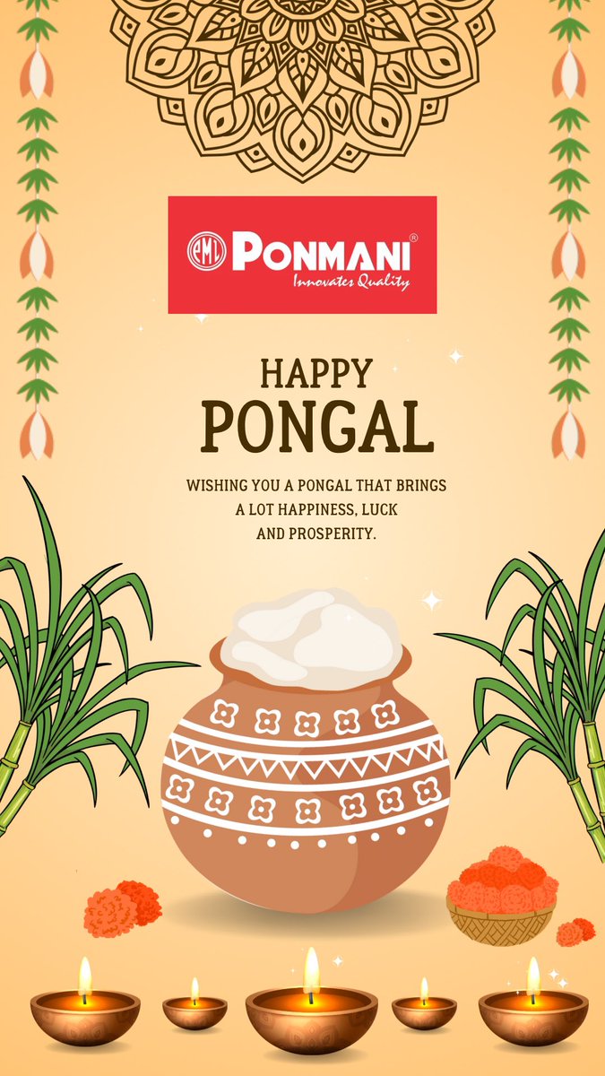 ponmani's tweet photo. அன்பும் ஆனந்தமும் பொங்கிட
அறமும் வளமும் தழைத்திட
இல்லமும் உள்ளமும் பொங்க
இனிய தமிழர் திருநாளாம்
பொங்கல் நல்வாழ்த்துகள்

#Pongal2024 #Ponmani https://t.co/LOHDwDyasU