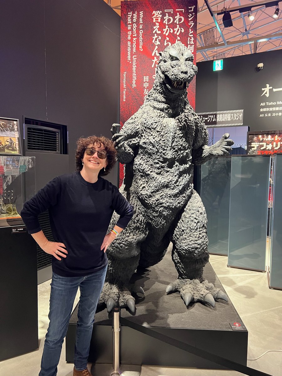 I went to Japan and met Godzilla. You can read all about it @thetimes