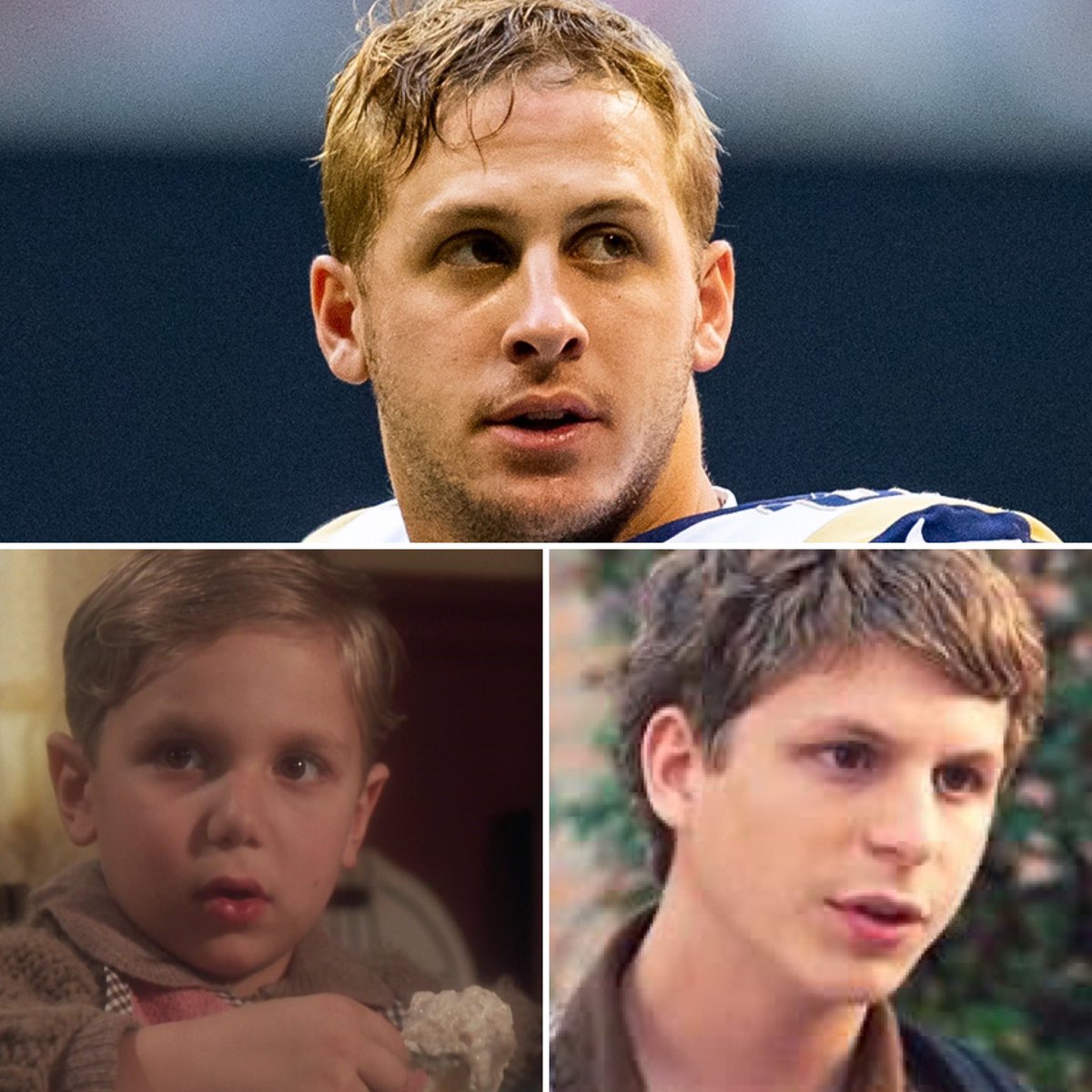 Jared Goff is a decent quarterback, but I was more a fan when he was in A Christmas Story then Superbad
#LARvsDET