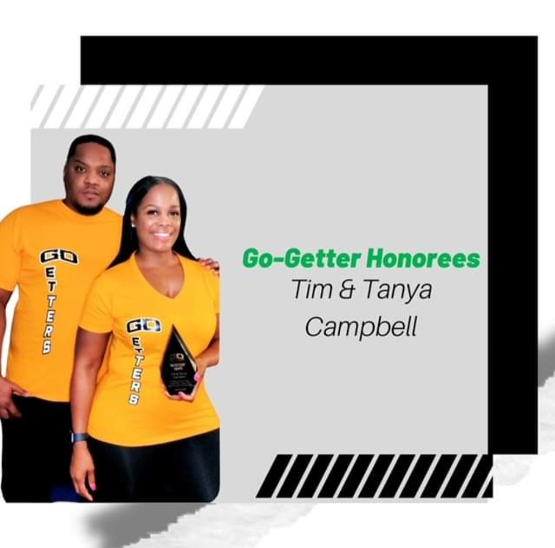 GreatnessonlyUS's tweet photo. Let’s give it up for our 2021 GO-Getters, Tim &amp; Tanya Campbell, the epitome of Greatness! If you know someone who embodies the lifestyle of a G.O. Getter, Dont delay. Click the link below &amp; nominate them TODAY!
https://t.co/eYcewdlyZW
https://t.co/eYcewdlyZW
#GOgetters2024 https://t.co/ZZdhQUOhcC