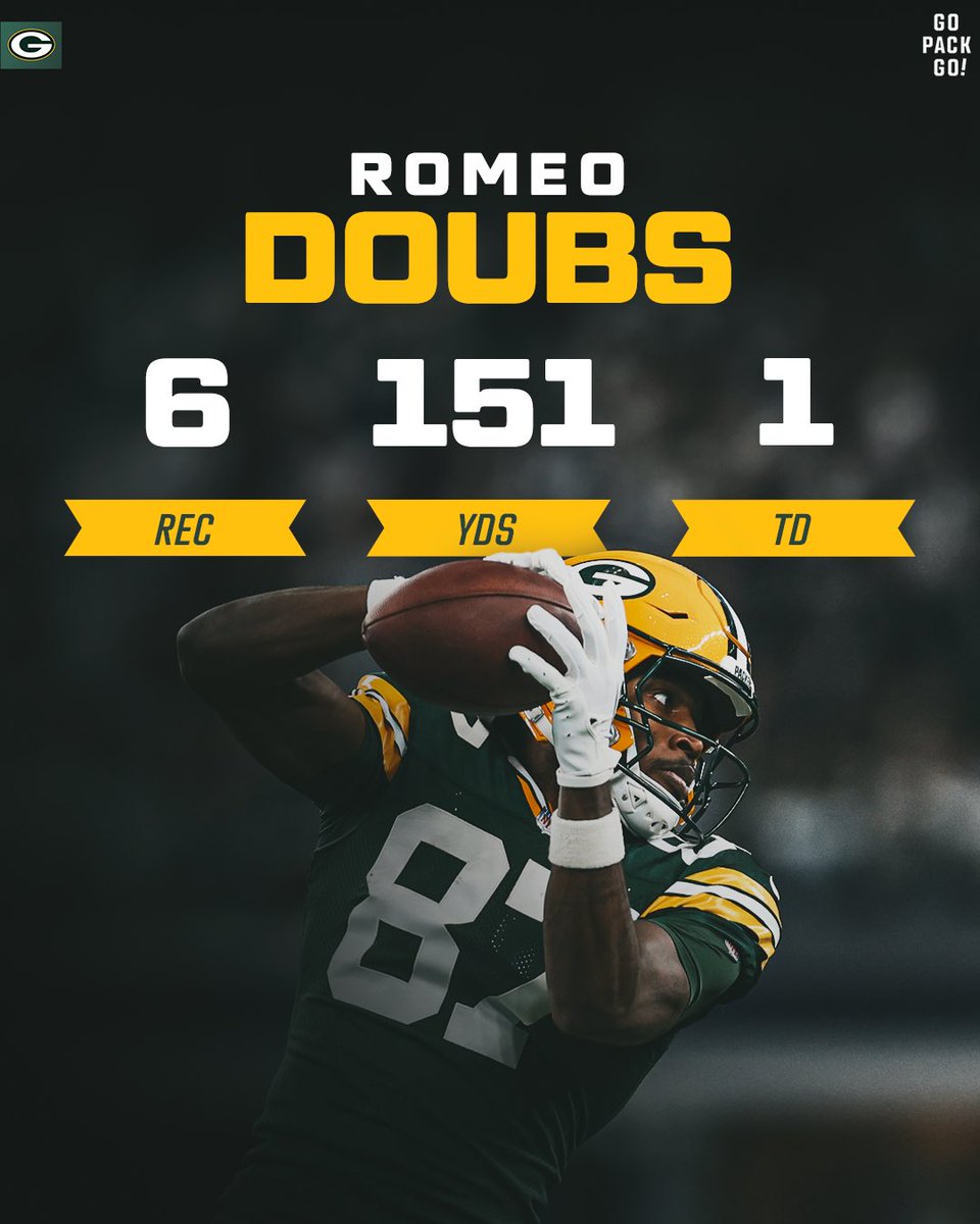 Doubs comes up BIG in the DUB!

#GBvsDAL | #GoPackGo