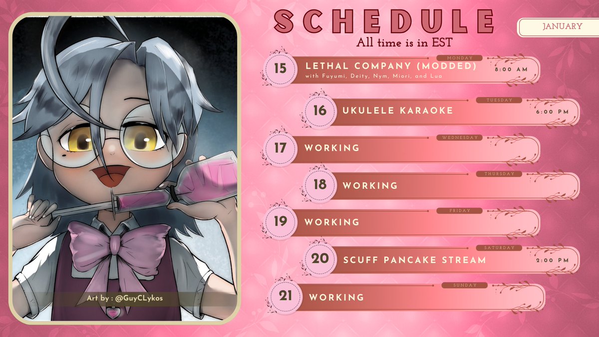 owlthy's tweet photo. ❤️‍🩹 SCHEDULE FOR JAN 15 - 21 ❤️‍🩹
= 𝗧 𝗔 𝗚 𝗦 =  
𝗚𝗲𝗻𝗲𝗿𝗮𝗹: #pillowls || 𝗣𝗿𝗲𝗱𝗲𝗯𝘂𝘁: #predehoot
𝗔𝗿𝘁: #athyART || 𝗥𝟭𝟴: #lewdthy
𝗦𝘁𝗿𝗲𝗮𝗺𝘀: #athyLIVE || 𝗠𝘂𝘀𝗶𝗰: #athyTUNES
𝗖𝗹𝗶𝗽𝘀: #athyCLIPSYT Channel 📷https://t.co/HO7LHCU9fp https://t.co/UMeVKFSsec