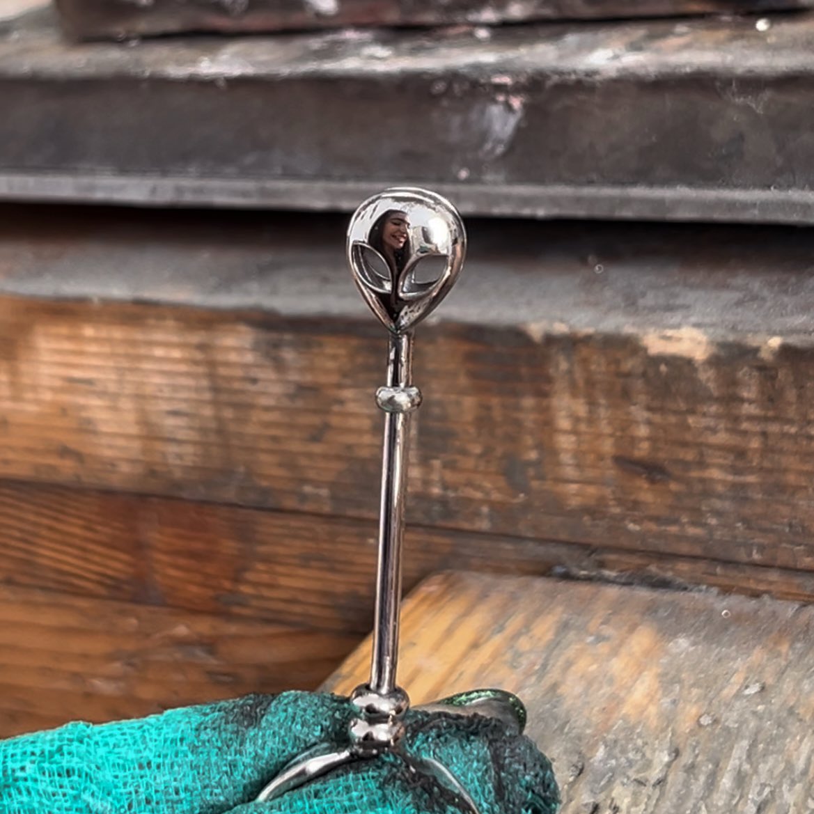 Un mirror pic desde la pieza que hice💅🏽✨🫶🏽