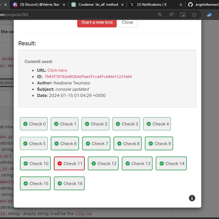_angelotheman's tweet photo. Nobody:  :)

ALX: You still got one requirement and code output errors to satisfy before you see your marks updated 😀

I'm definitely going to write about this project. Keep an eye here👉🏾https://t.co/bLcD0qi76e

#publicjournal24
#airbnb 
#ALX_SE https://t.co/4Fw0ulCgji
