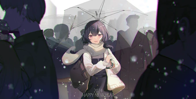 Happy New Year 2024!  #シャニマス #杜野凛世