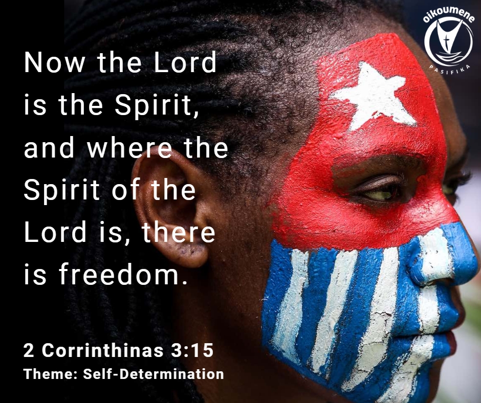 The Pacific calls for freedom for West Papua! #Kanaky #WestPapua #MerdekaPapua #TannahPapua #SelfDetermination #Freedom #FreeWestPapua #MaohiNui #FreeKanaky #FreeMaohiNui #Pacific #PacificConferenceofChurches #Oikoumene #HouseholdofGod #Ecumenism
