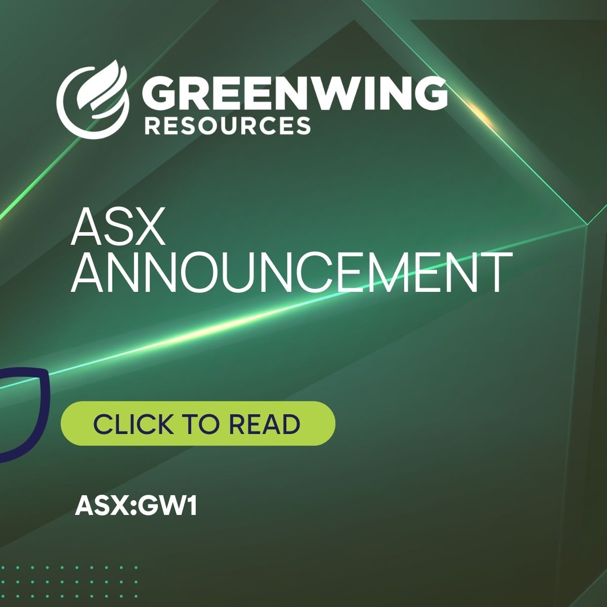 Greenwing_GW1's tweet photo. Greenwing Resources (ASX:GW1) is pleased to provide an update on drilling underway at its San Jorge Lithium Project in #Argentina.
Full announcement can be found here -
https://t.co/ylhOkTL4TD
#asx #asxrelease #drilling #brine #lithium https://t.co/89oXi8wlg3