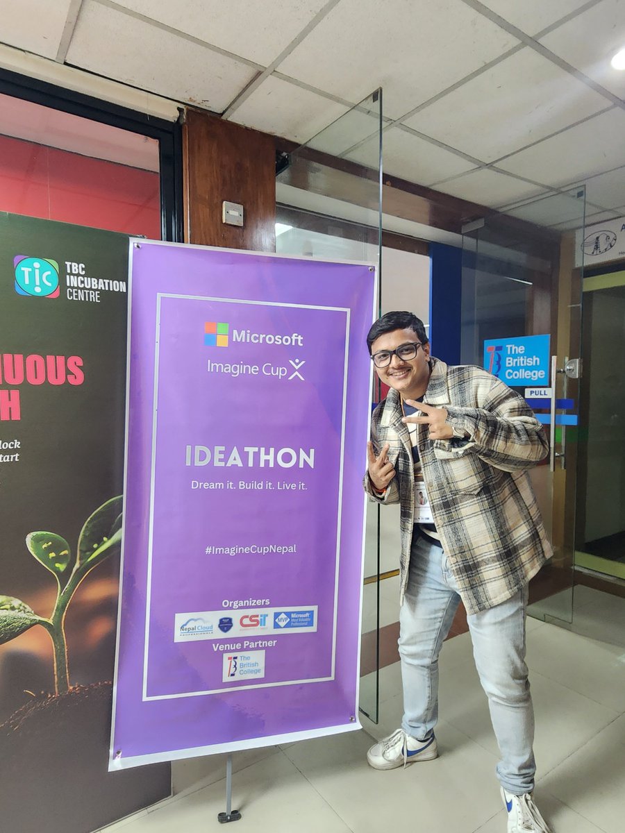 NepalCloudP's tweet photo. #Ideathon for Microsoft #ImagineCup 2024 in Kathmandu! We thank everyone from over 75 institutions- mainly students from various colleges &amp; unis, 3 Microsoft MVPs, 15+ Microsoft Learn Student Ambassadors including mentors and domain experts coming together to pull this off! https://t.co/RKnxoVE0qm