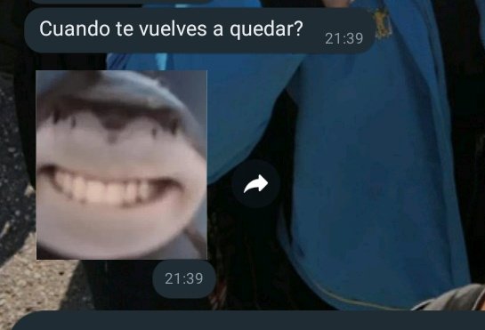 m quedé tres días en su casa, él: