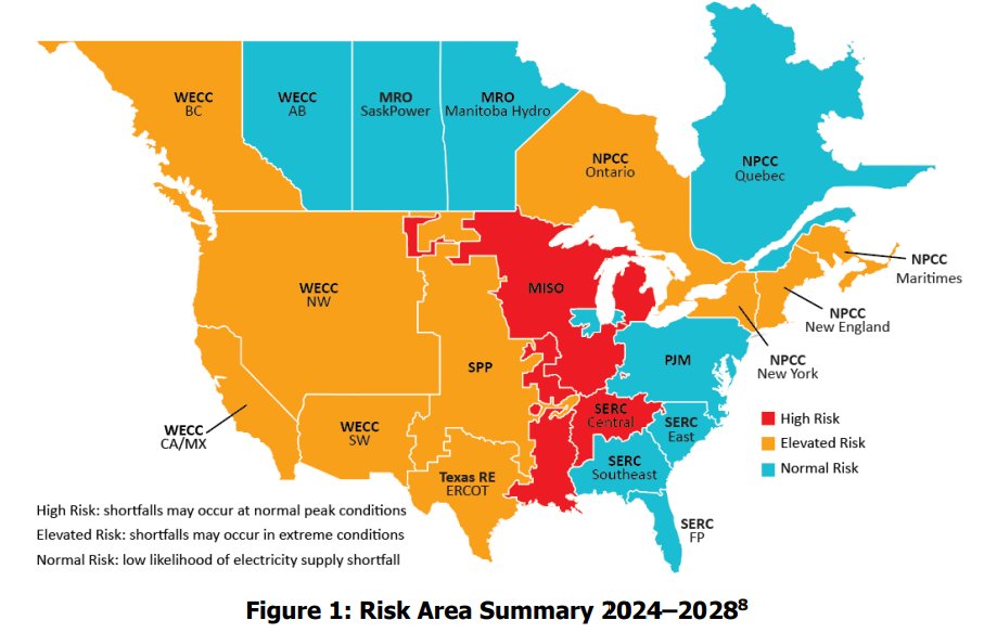 Hey Scott (@lsf58) before shooting off your mouth, you should probably do a bit more research.

in 2003 there were major blackouts across the continent.  One of the outcomes of that was the formation of the North American Electric Reliability Corporation (NERC).  It's an