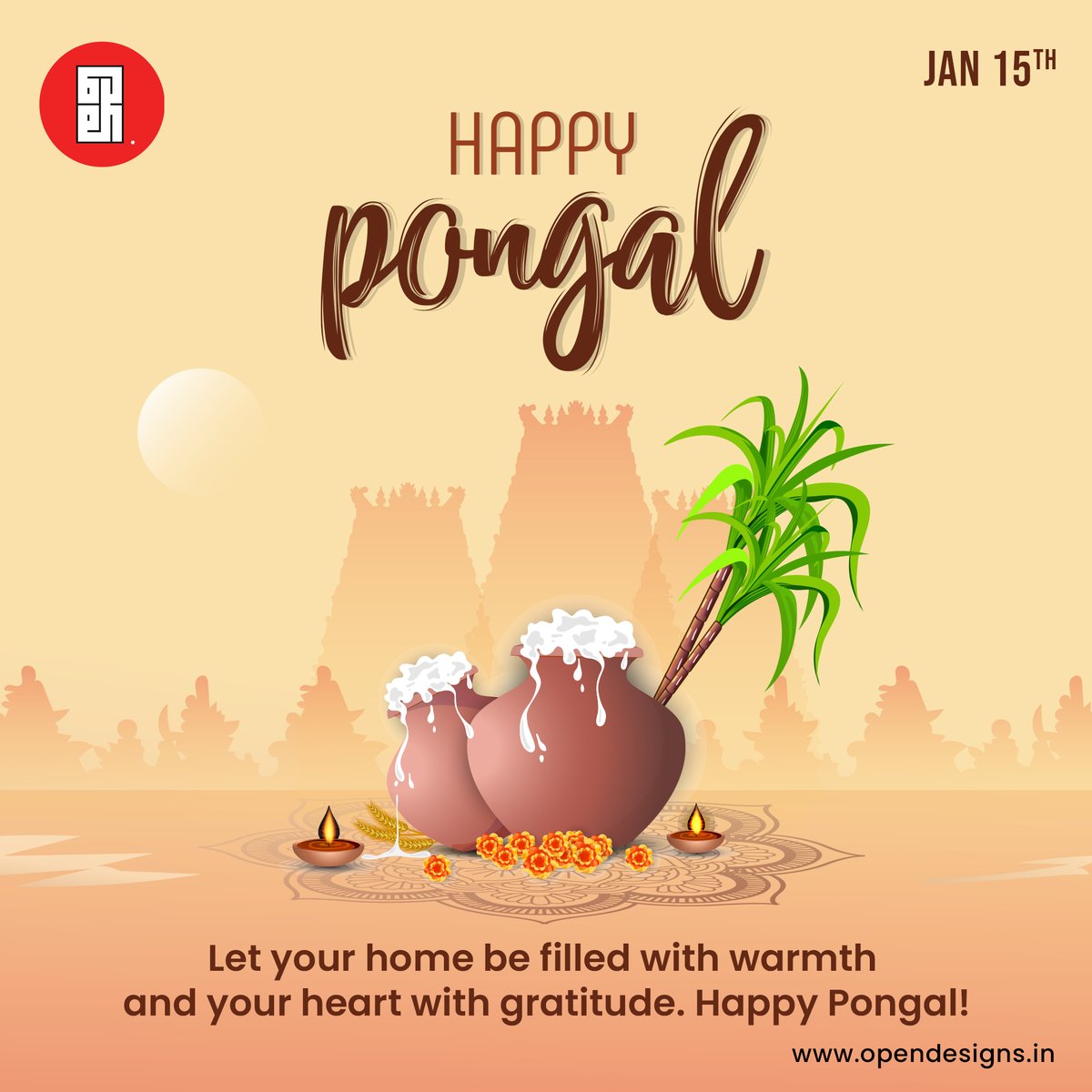 opendesignsin's tweet photo. Wishing you a Pongal filled with abundance, where the harvest of joy and prosperity overflows.
#open #opendesigns #pongalfestival #pongalwishes #pongalspecial #pongalkolam #happypongal #pongalcelebration #pongalopongal https://t.co/cqTIQIvaix