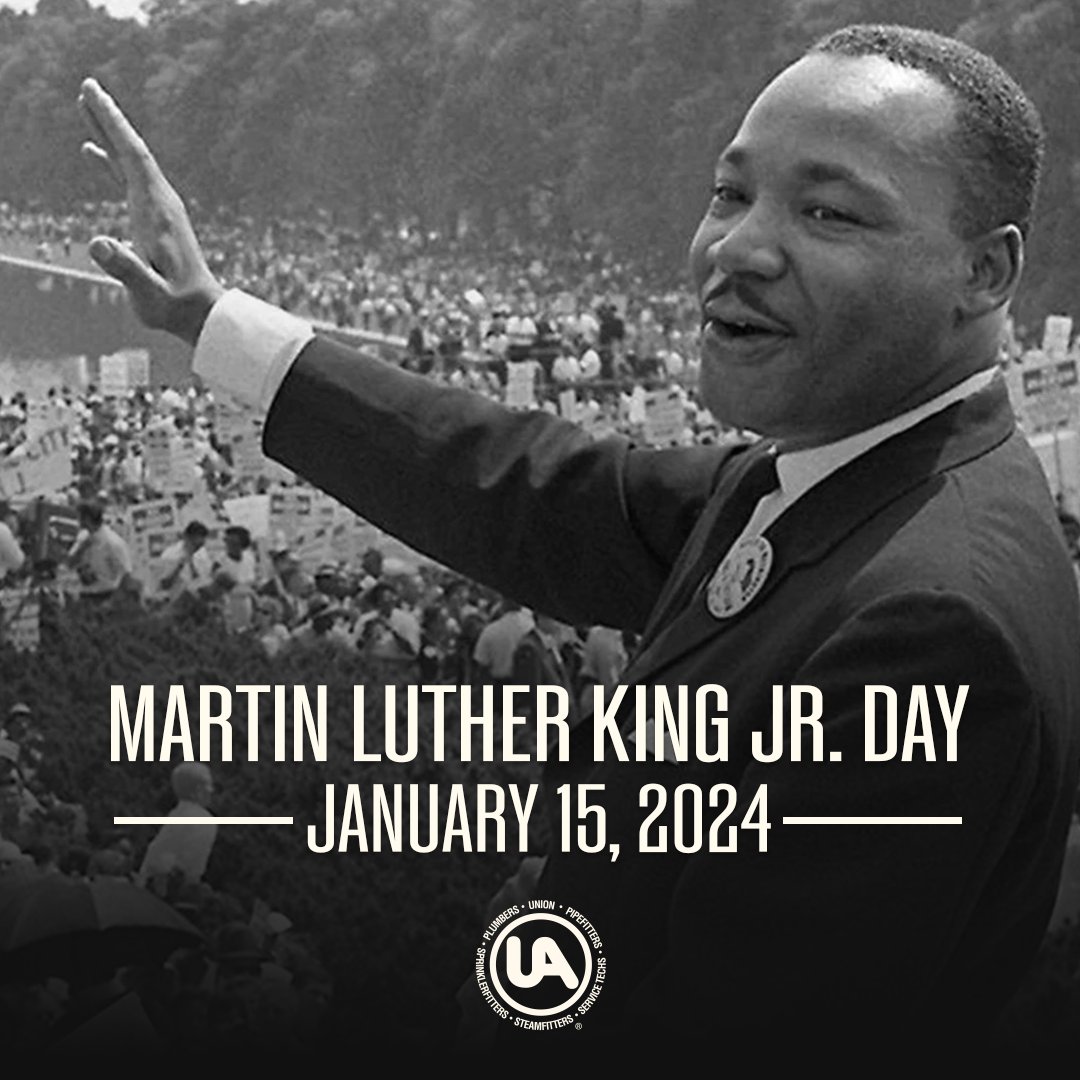 Today, we continue to honor the life and legacy of Dr. Martin Luther King, Jr. Guided by Dr. King's spirit, the UA champions equality and respect for all. #MLKDay2024