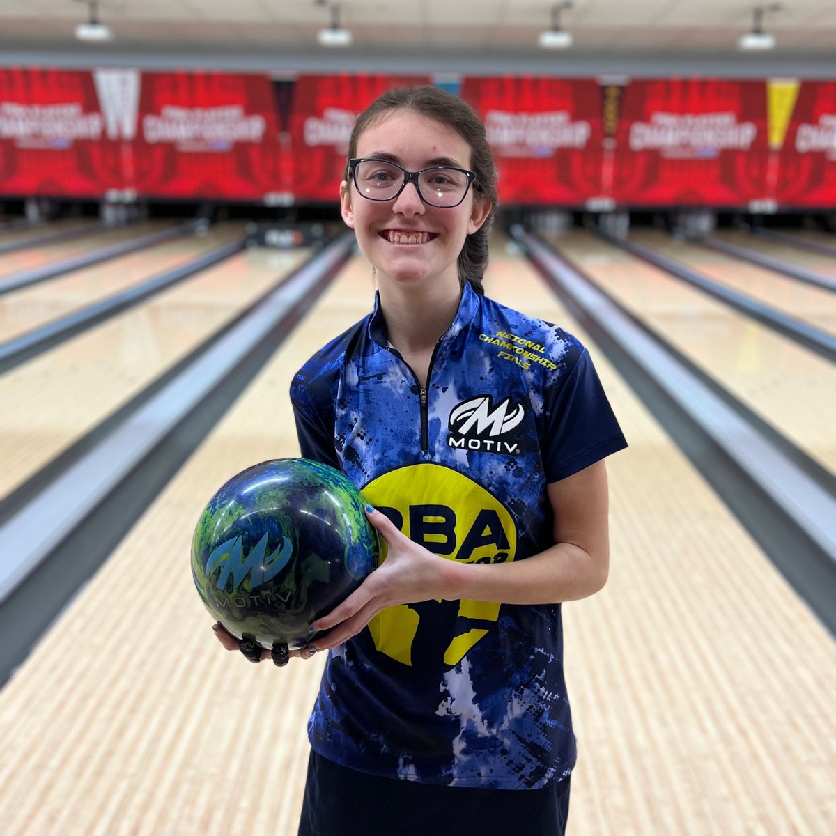 Congratulations to Gianna Brandolino who claimed the #1 spot for the PBA Jr. National Championship show!  Gia will bowl for the title tomorrow and the show will air Saturday, March 23rd at 7:30 PM ET on FS1! #MOTIVNATION