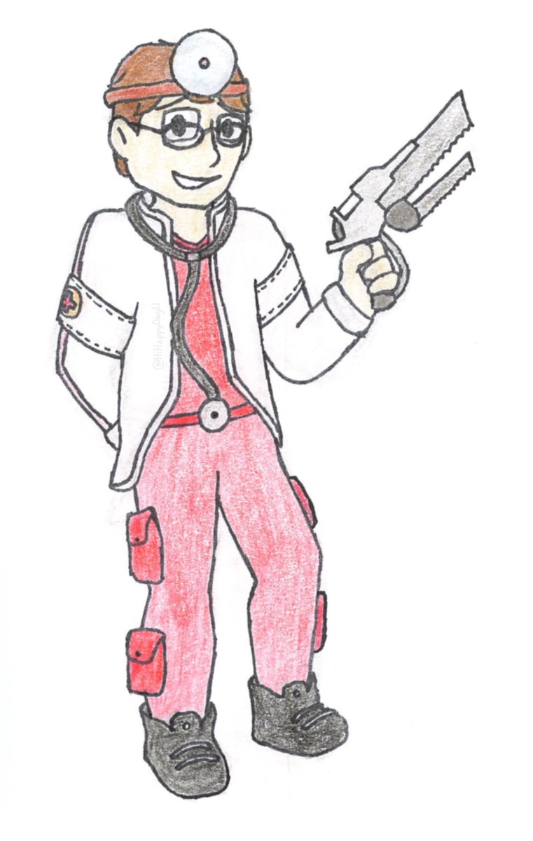 HiHappyDay11's tweet photo. I drew Flanker, Mechanic, and Doctor from TC2
Finally I post art again :) https://t.co/emcGfWQKIU