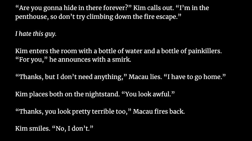WildelyDawn's tweet photo. The eleventh chapter of "Whatever Pieces Come Your Way" is now live. #MacauChay #KimChayMacau
Summary: Macau starts a reluctant friendship with Porchay, and then finds a little more when he helps Kim and Porchay reunite. 
Read here: https://t.co/n2oQFbz9zB https://t.co/xsyToUGYLv