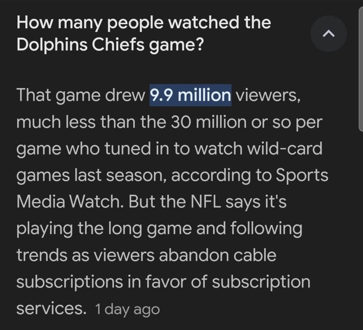 Hey <a href="/NFL/">NFL</a> maybe instead of offering these stupid subscription based streaming games isn’t the effing answer. It’s the effing playoffs. It’s not even about paying the subscription to <a href="/peacock/">Peacock</a> it’s the fact I don’t want to subscribe to them just to watch an NFL game. Makes no sense.