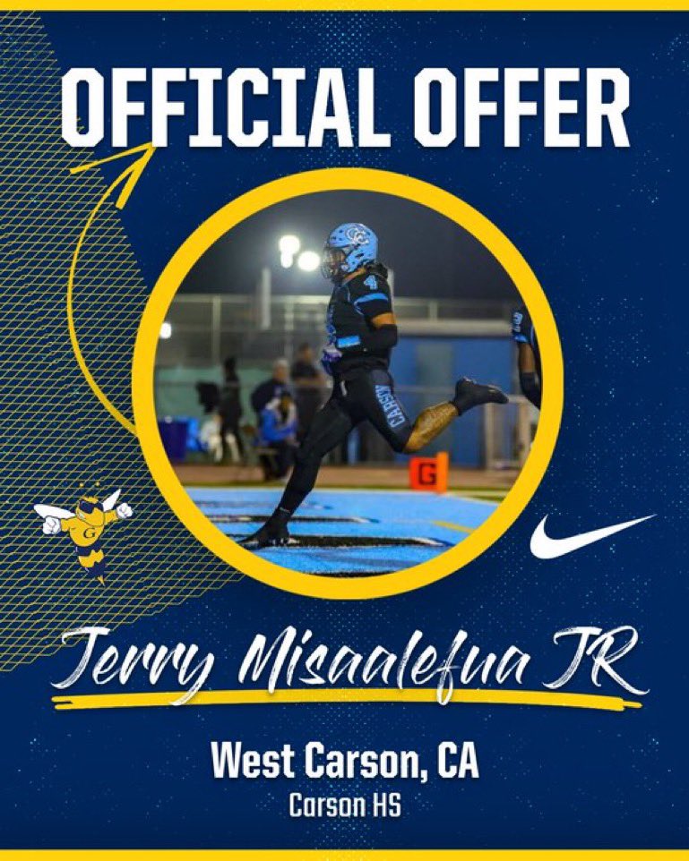 _jmisaalefua4's tweet photo. #AGTG I am extremely excited and blessed to receive an offer from Graceland University @JameslewisCoach ! https://t.co/RvWRPcIlFW