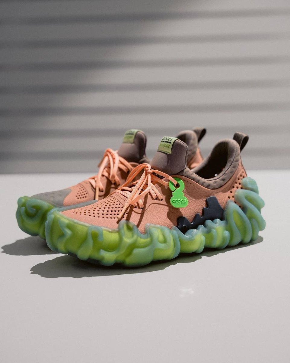 nicekicks's tweet photo. Crocs Juniper by Salehe Bembury 🐊 https://t.co/v4G80pWIr7