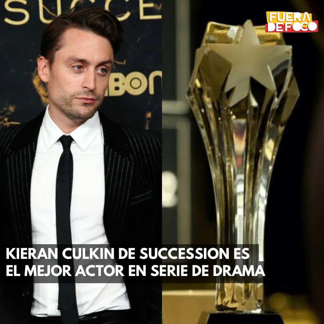 ¡EL MEJOR ACTOR DE SERIE DE DRAMA! 🏆 #KieranCulkin de #Succesion es elegido como el Mejor Actor en Serie Dramática de los #CriticsChoiceAwards 2024 👏
