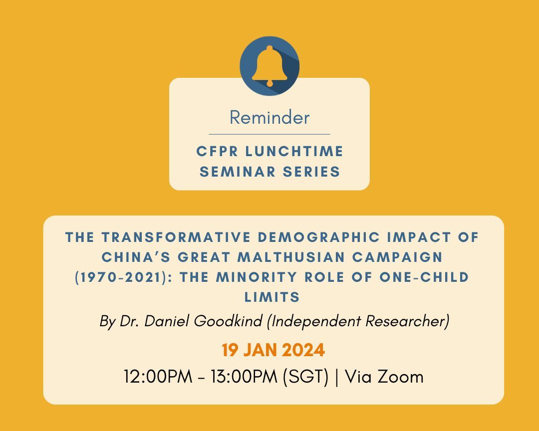 ATTENTION: UPCOMING SEMINAR! 

Join us this Friday for an exciting CFPR lunchtime seminar!

Register here: buff.ly/3vExdtd