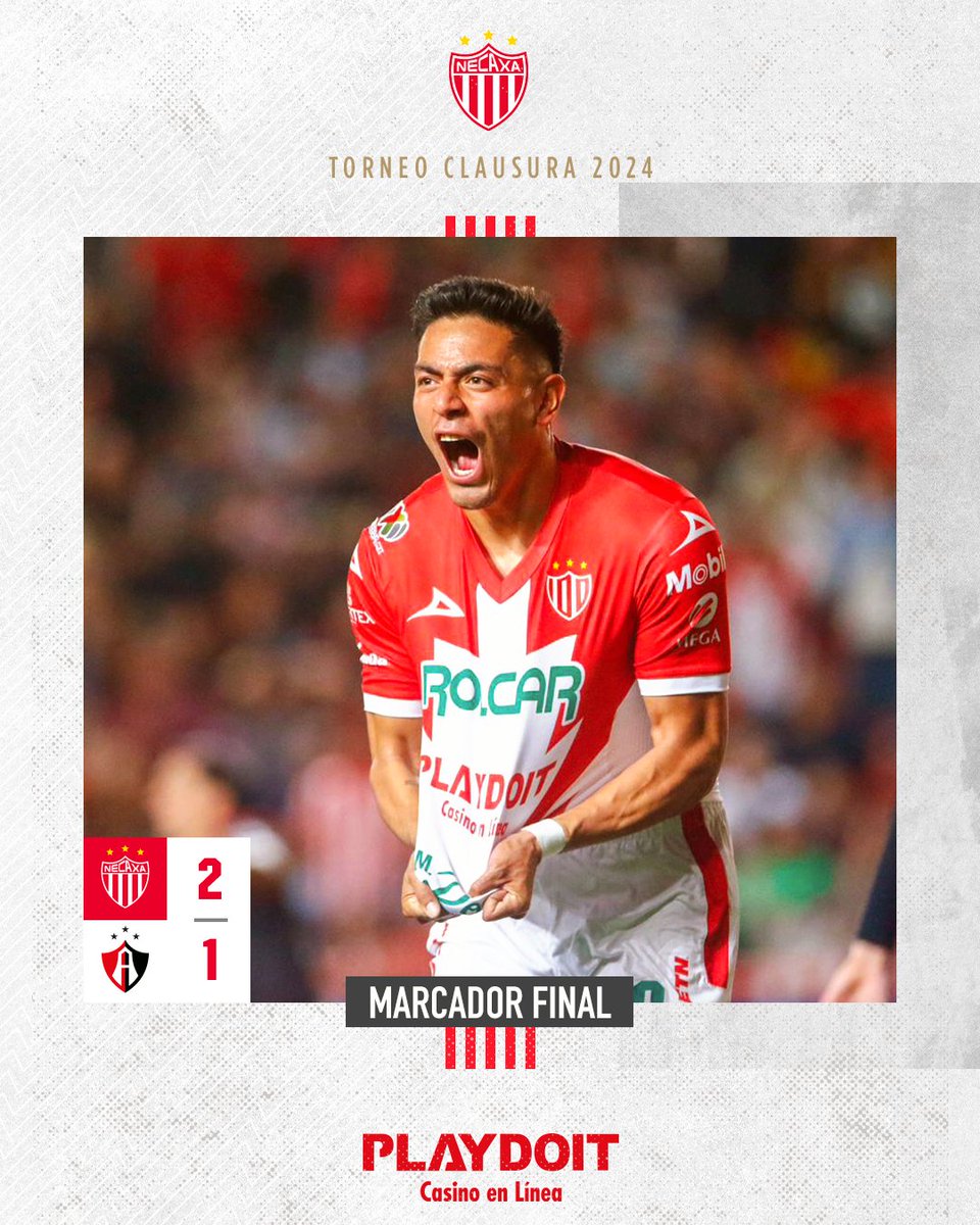 ClubNecaxa's tweet photo. #NECvsATS | 2-1 | ¡Lo ganaron los Rayos! ¡Tres puntos luchados hasta el último minuto para arrancar el torneo! 💪

#EstaEsMiCasa ⚡
@playdoitmexico https://t.co/YFoRk7EBQO