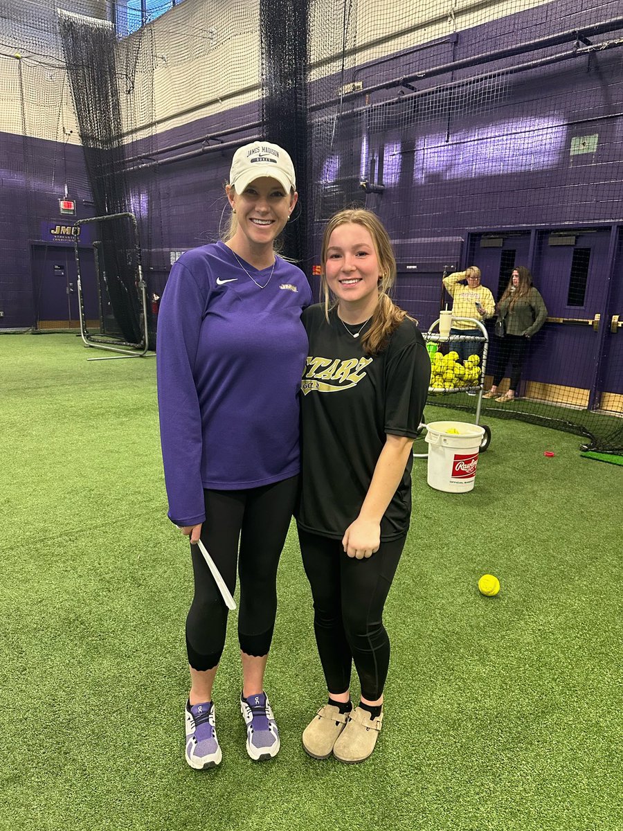 Annabelle Townsend (@annabellet_05) on Twitter photo Thanks <a href="/Johnson_Taylor9/">taylor johnson</a> for talking me along to <a href="/JMUSoftball/">JMU Softball</a> with you! Had so much fun getting some extra catching reps in! <a href="/Starz_Clarke/">Starz Gold Clarke</a> <a href="/CoachWayneP/">Wayne</a> <a href="/Libby_Bowman12/">Libby Bowman</a> <a href="/Coach_LaPorte/">Loren LaPorte</a> Thanks <a href="/Johnson_Taylor9/">taylor johnson</a> for talking me along to <a href="/JMUSoftball/">JMU Softball</a> with you! Had so much fun getting some extra catching reps in! <a href="/Starz_Clarke/">Starz Gold Clarke</a> <a href="/CoachWayneP/">Wayne</a> <a href="/Libby_Bowman12/">Libby Bowman</a> <a href="/Coach_LaPorte/">Loren LaPorte</a>