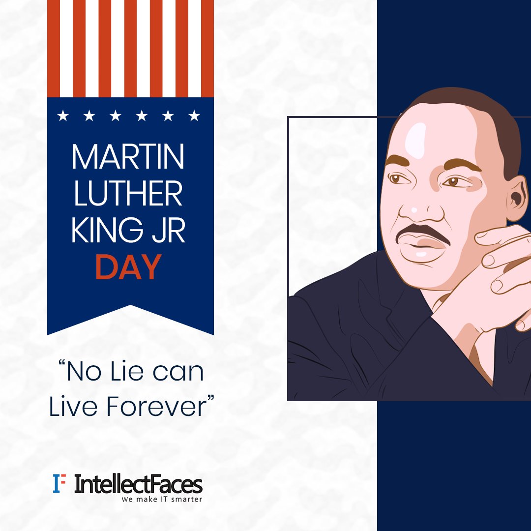 intellectfaces's tweet image. Celebrating Dr. King&apos;s dream: May his call for justice and equality continue to inspire us all.

#MLKDay #MartinLutherKing #martinlutherkingjr #MartinLutherKingDay
