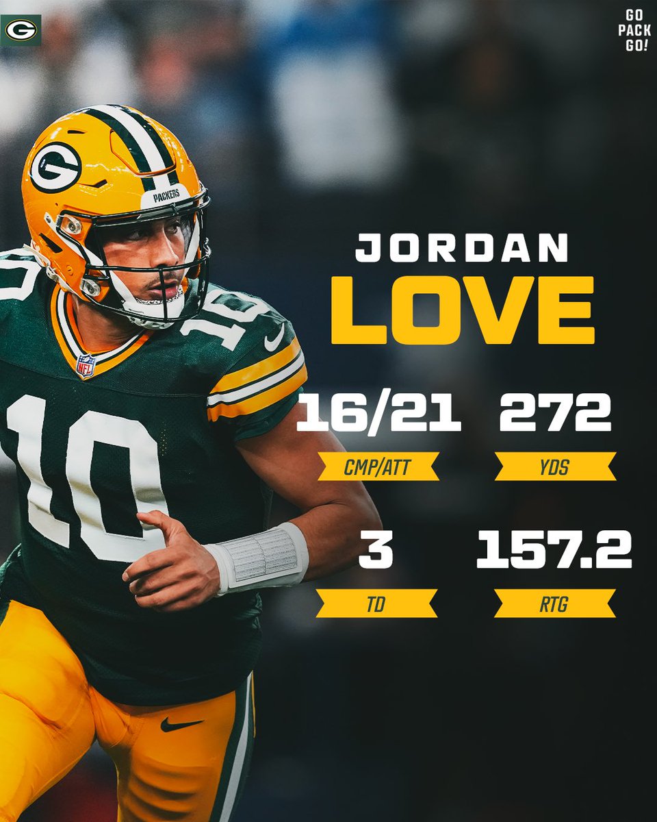 Power of Love.

#GBvsDAL | #GoPackGo